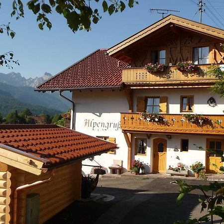 Gastehaus Alpengruss Hotel Wallgau Exterior photo